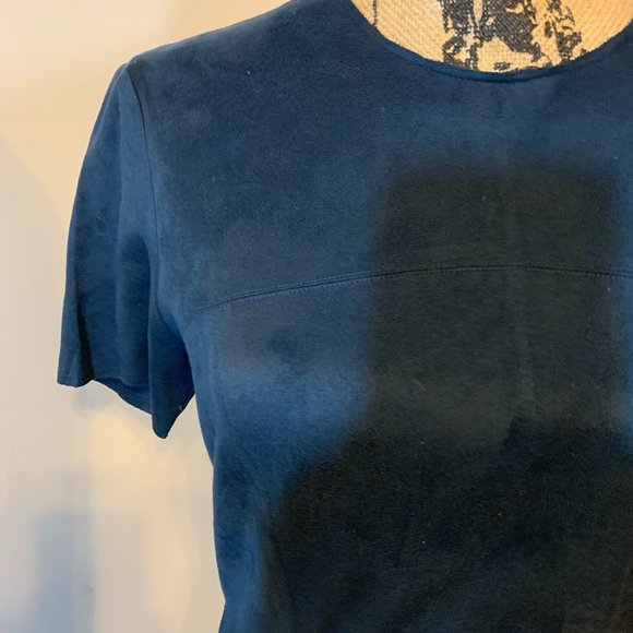 Catherine Malandrino Vegan Faux Suede Dress - Picture 4 of 9